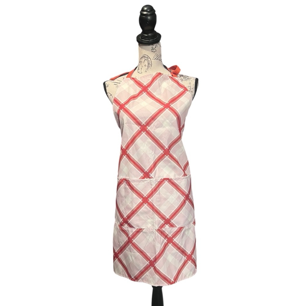 NWOT Sewing Down South Perfectly Plaid Cooking Apron 27”x31” New With Tags
